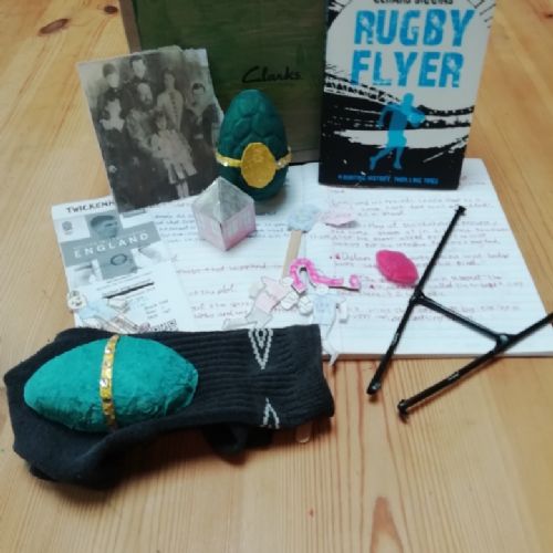 Harry's book in the box